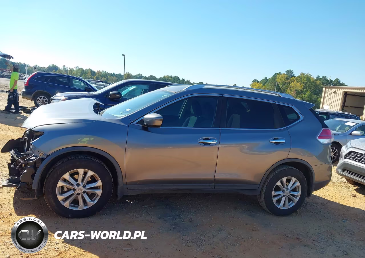2016 Nissan Rogue Sv VIN:KNMAT2MT0GP633854 - 14