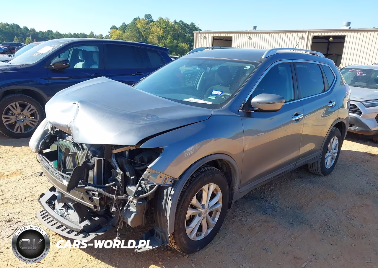 2016 Nissan Rogue Sv VIN:KNMAT2MT0GP633854 - 2