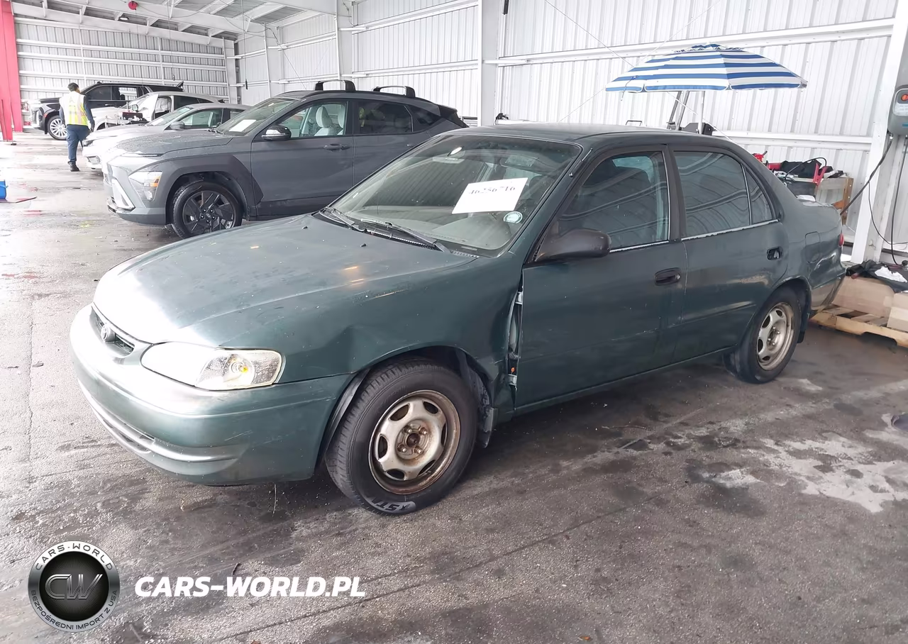 2000 Toyota Corolla Ve VIN:2T1BR12E7YC373308 - 2
