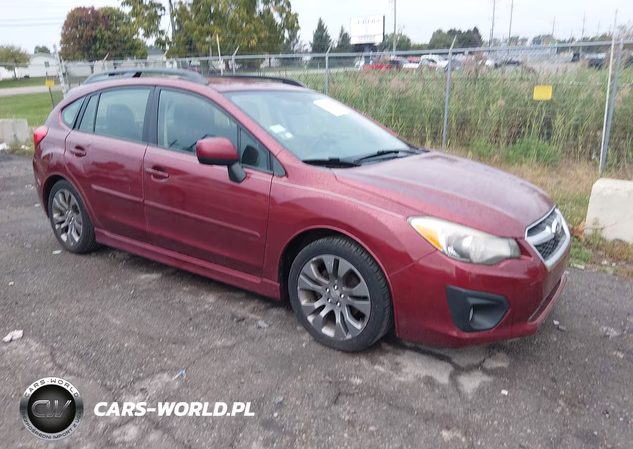 2013 Subaru Impreza 2.0I Sport Premium
