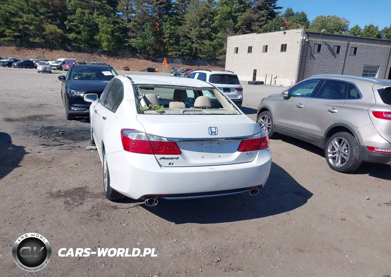 2014 Honda Accord Ex-L V-6 VIN:1HGCR3F89EA038850 - 16