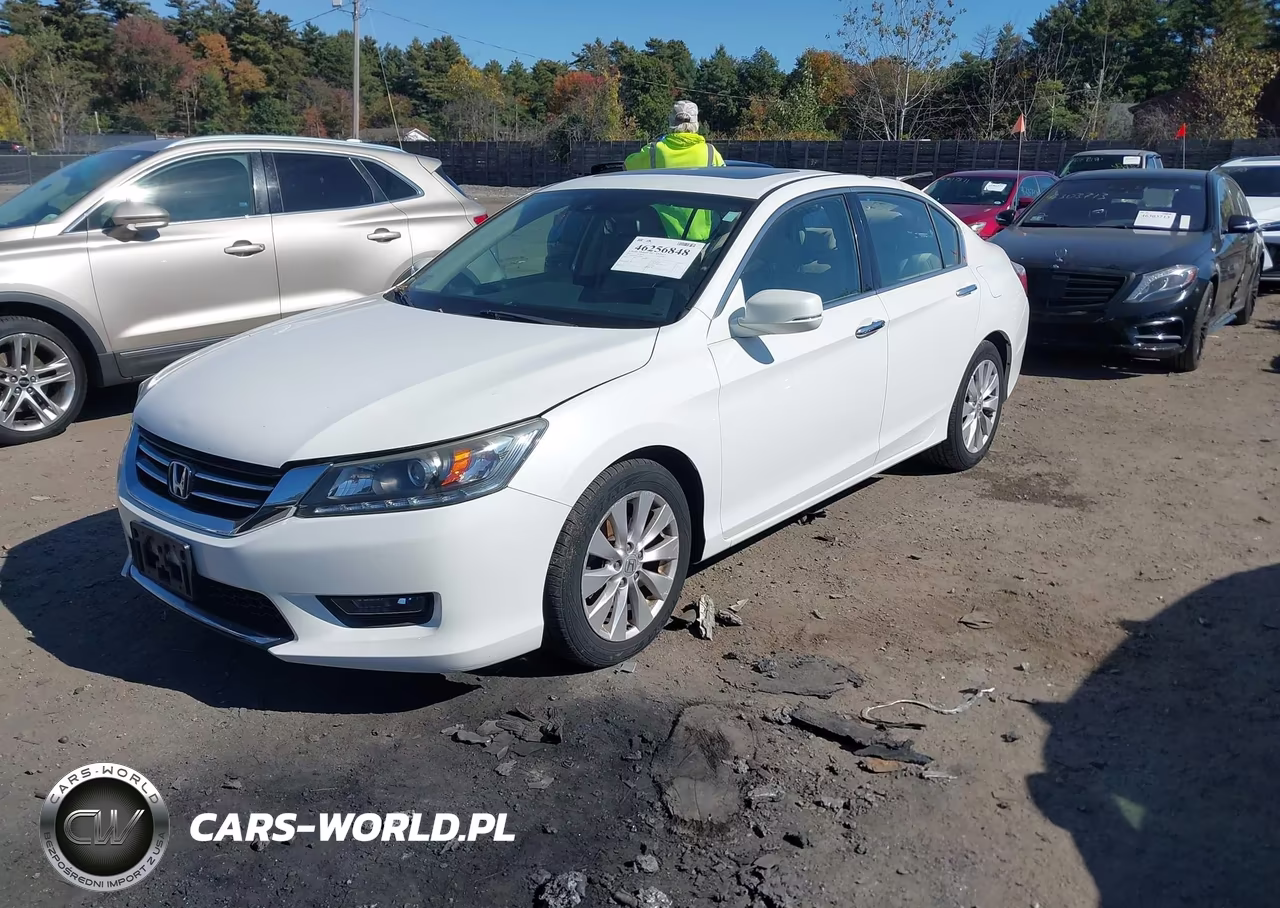 2014 Honda Accord Ex-L V-6 VIN:1HGCR3F89EA038850 - 2