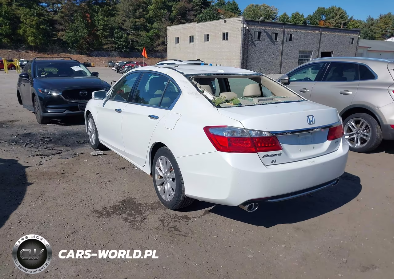 2014 Honda Accord Ex-L V-6 VIN:1HGCR3F89EA038850 - 3
