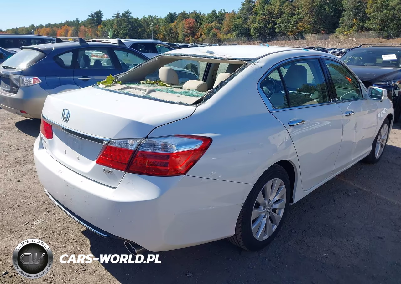 2014 Honda Accord Ex-L V-6 VIN:1HGCR3F89EA038850 - 4