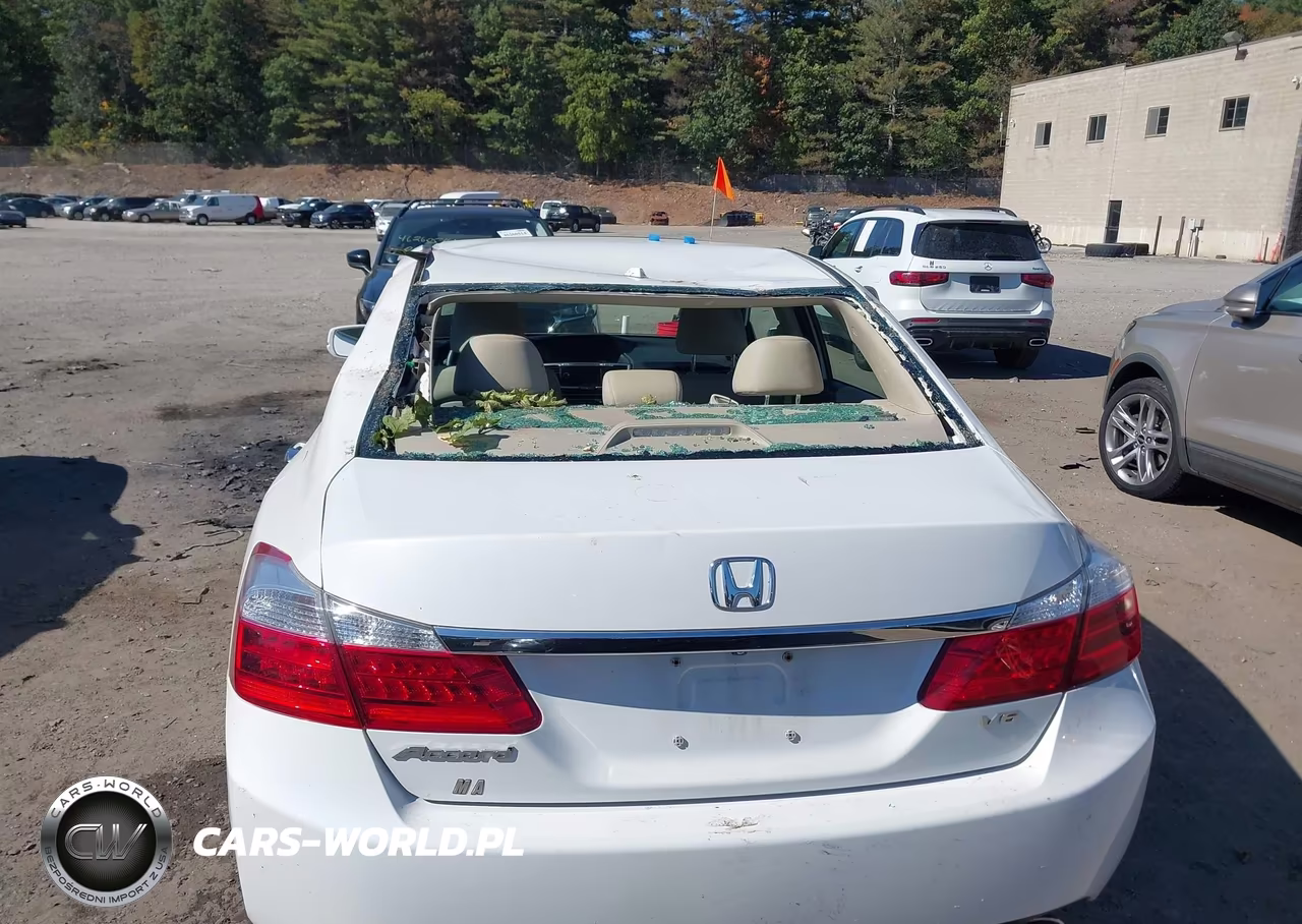 2014 Honda Accord Ex-L V-6 VIN:1HGCR3F89EA038850 - 6