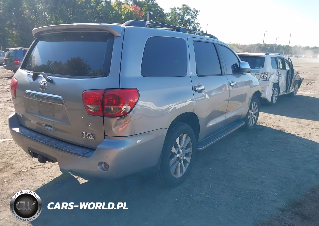2008 Toyota Sequoia Limited 5.7L V8 VIN:5TDBY68A18S001121 - 4