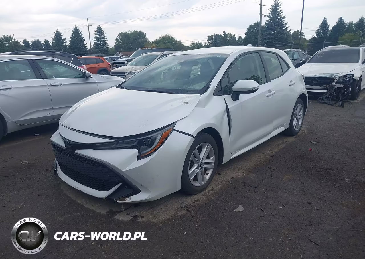 2021 Toyota Corolla Se VIN:JTND4MBE6M3110377 - 2