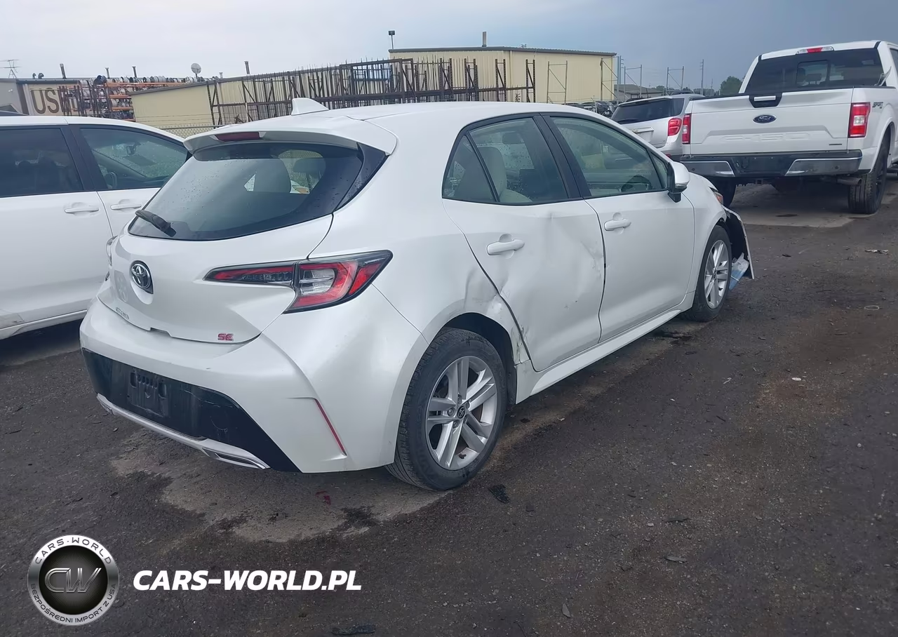2021 Toyota Corolla Se VIN:JTND4MBE6M3110377 - 4