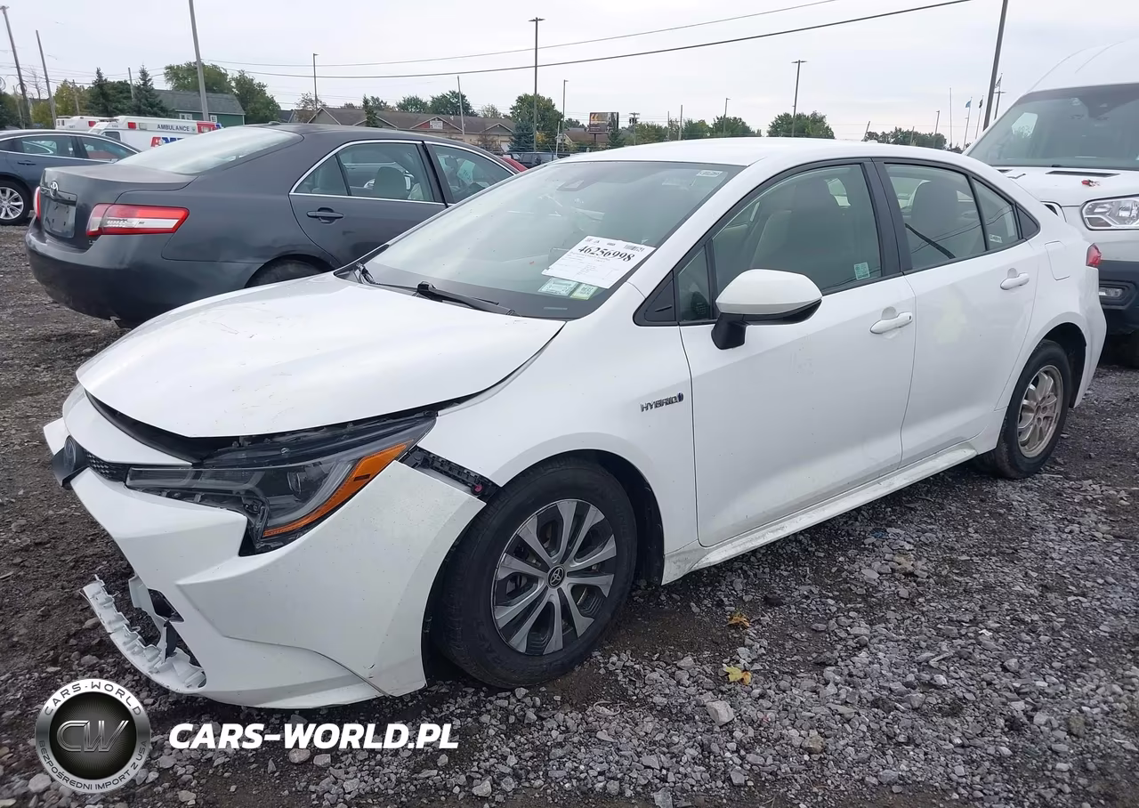 2020 Toyota Corolla Hybrid Le VIN:JTDEBRBE3LJ016480 - 2