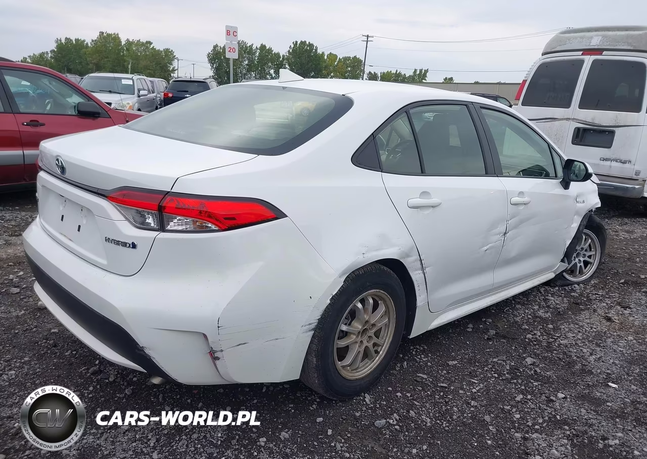2020 Toyota Corolla Hybrid Le VIN:JTDEBRBE3LJ016480 - 4