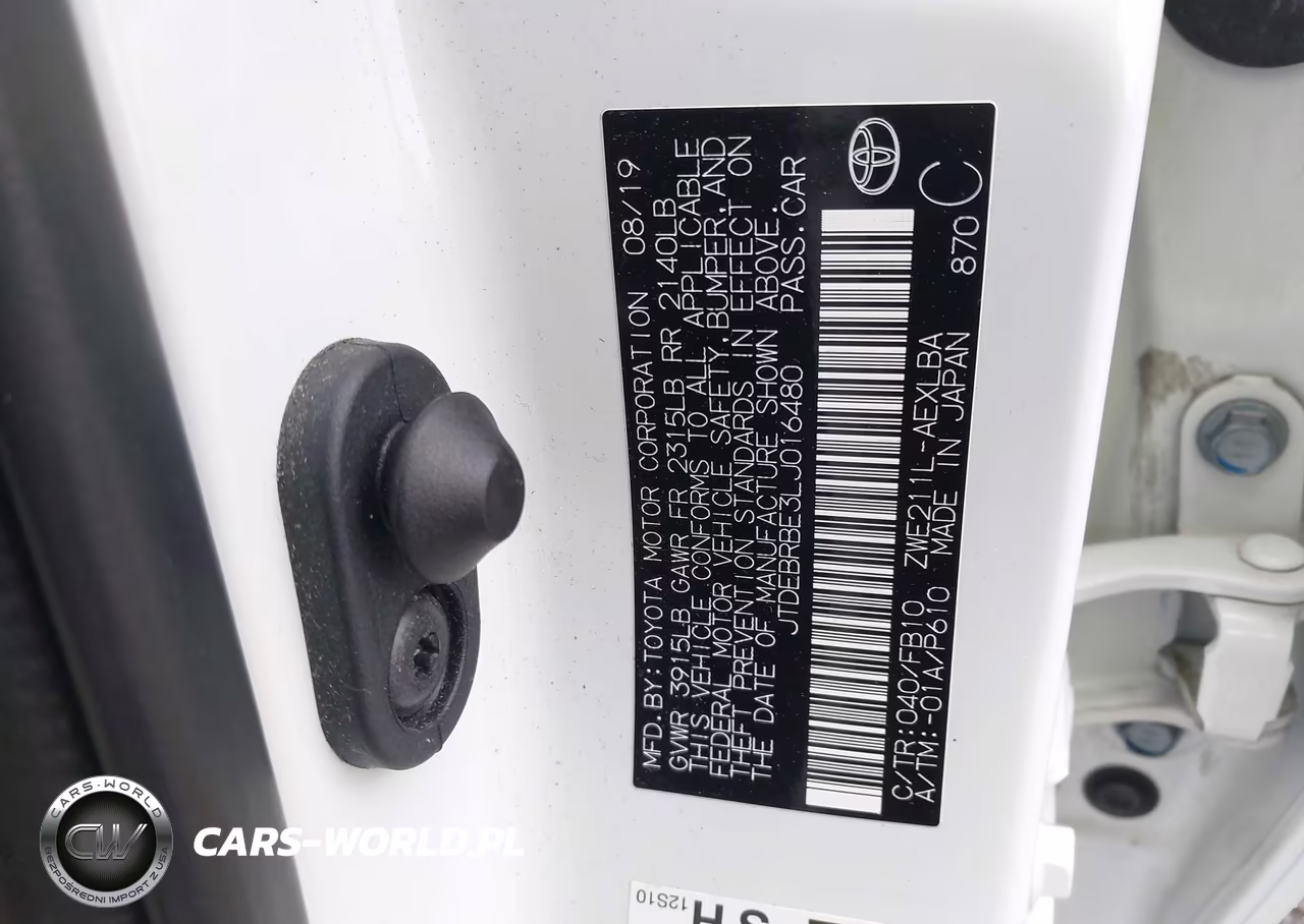 2020 Toyota Corolla Hybrid Le VIN:JTDEBRBE3LJ016480 - 9