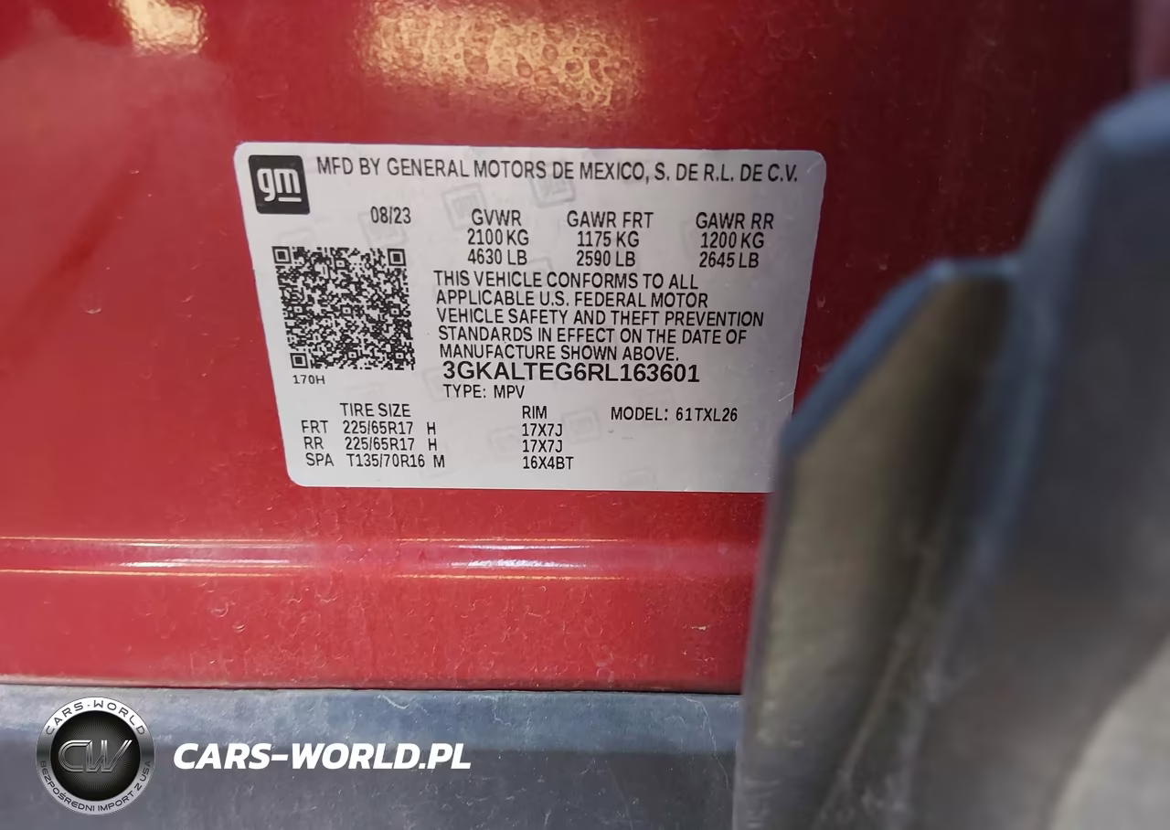 2024 GMC Terrain Awd Sle VIN:3GKALTEG6RL163601 - 9
