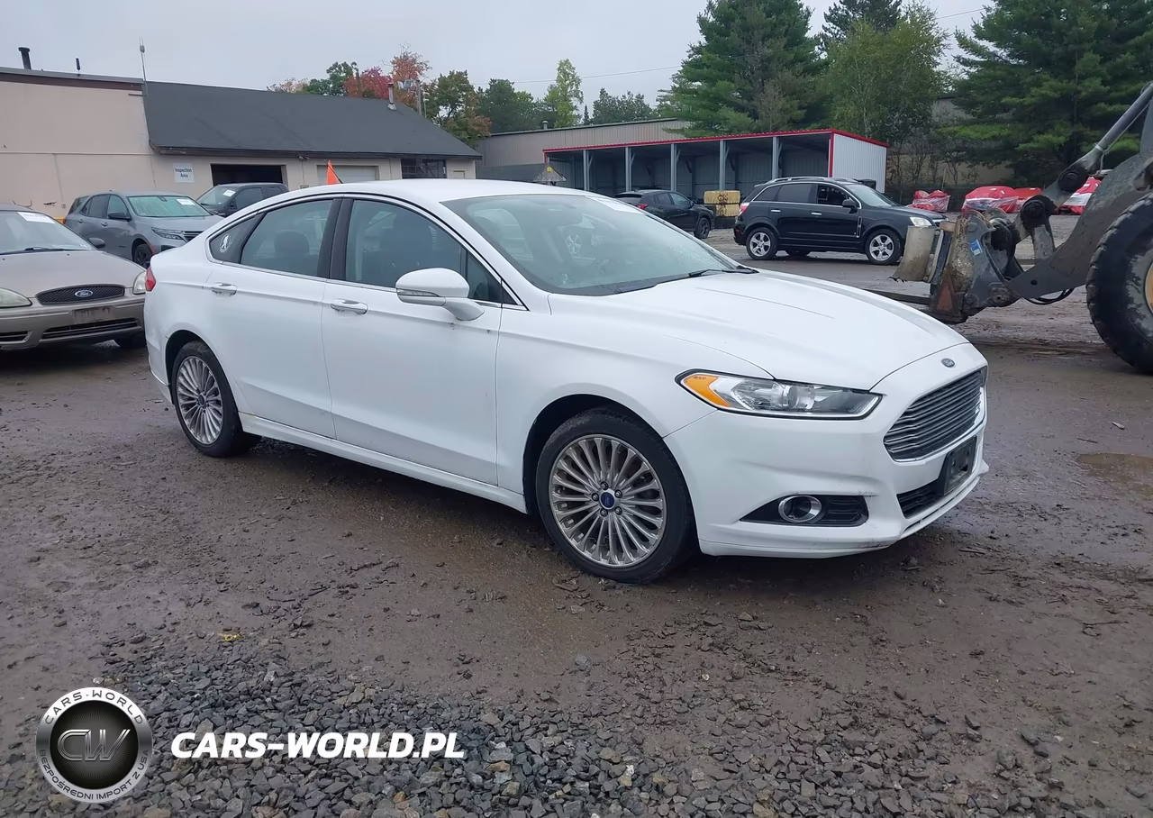 2016 Ford Fusion Titanium VIN:3FA6P0K95GR135816 - 1
