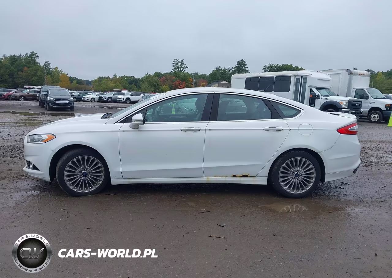 2016 Ford Fusion Titanium VIN:3FA6P0K95GR135816 - 14