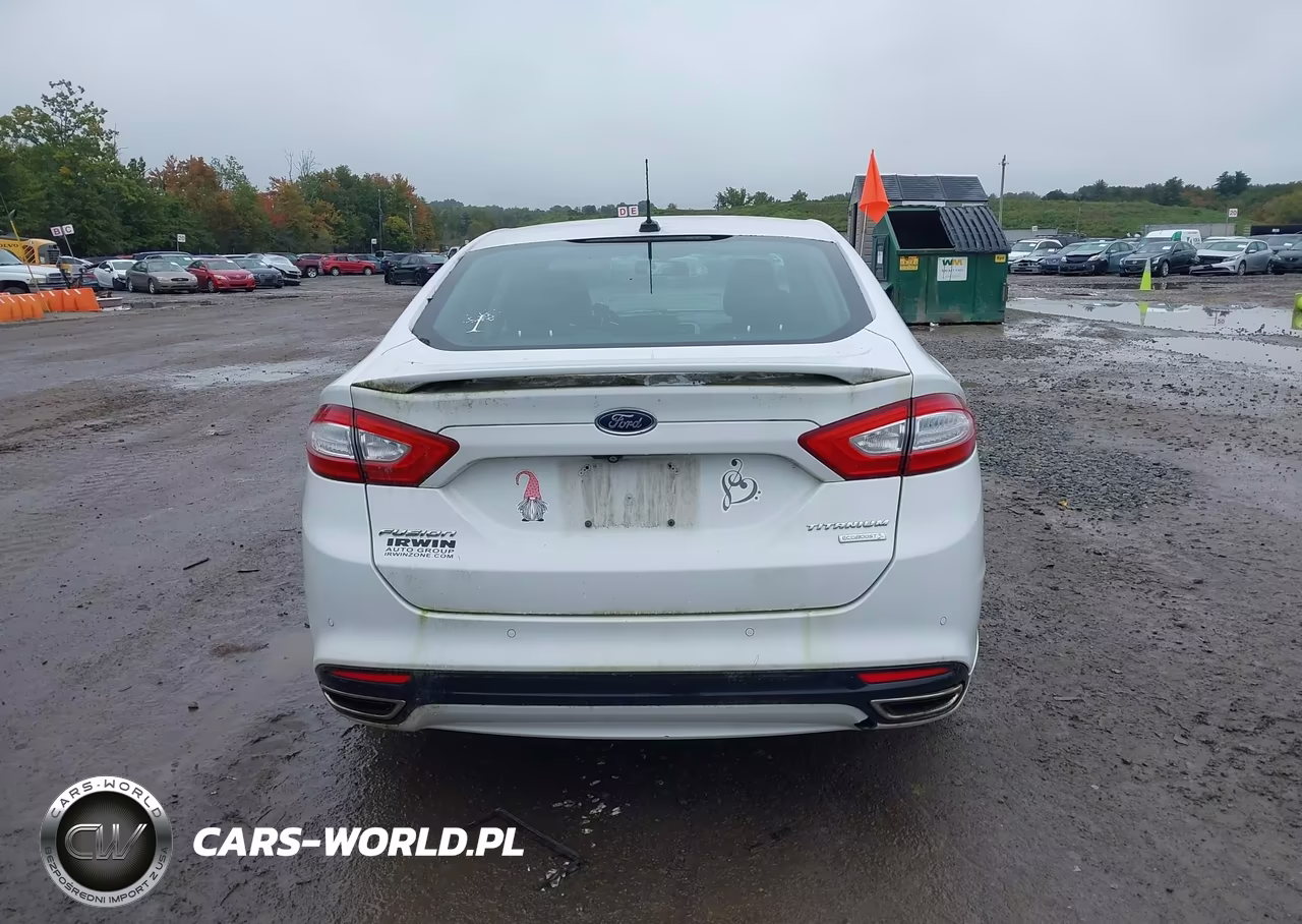 2016 Ford Fusion Titanium VIN:3FA6P0K95GR135816 - 16