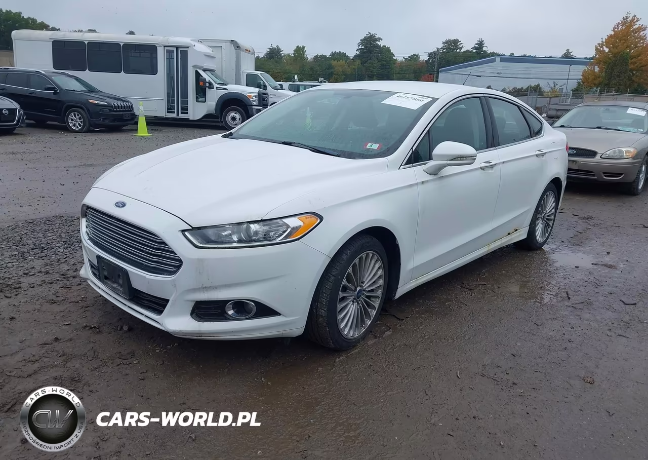 2016 Ford Fusion Titanium VIN:3FA6P0K95GR135816 - 2
