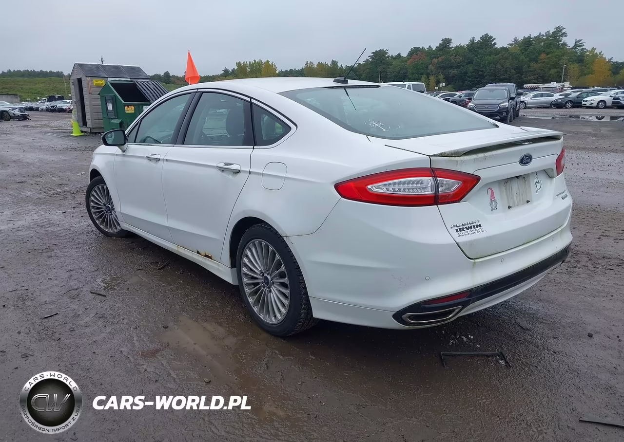 2016 Ford Fusion Titanium VIN:3FA6P0K95GR135816 - 3