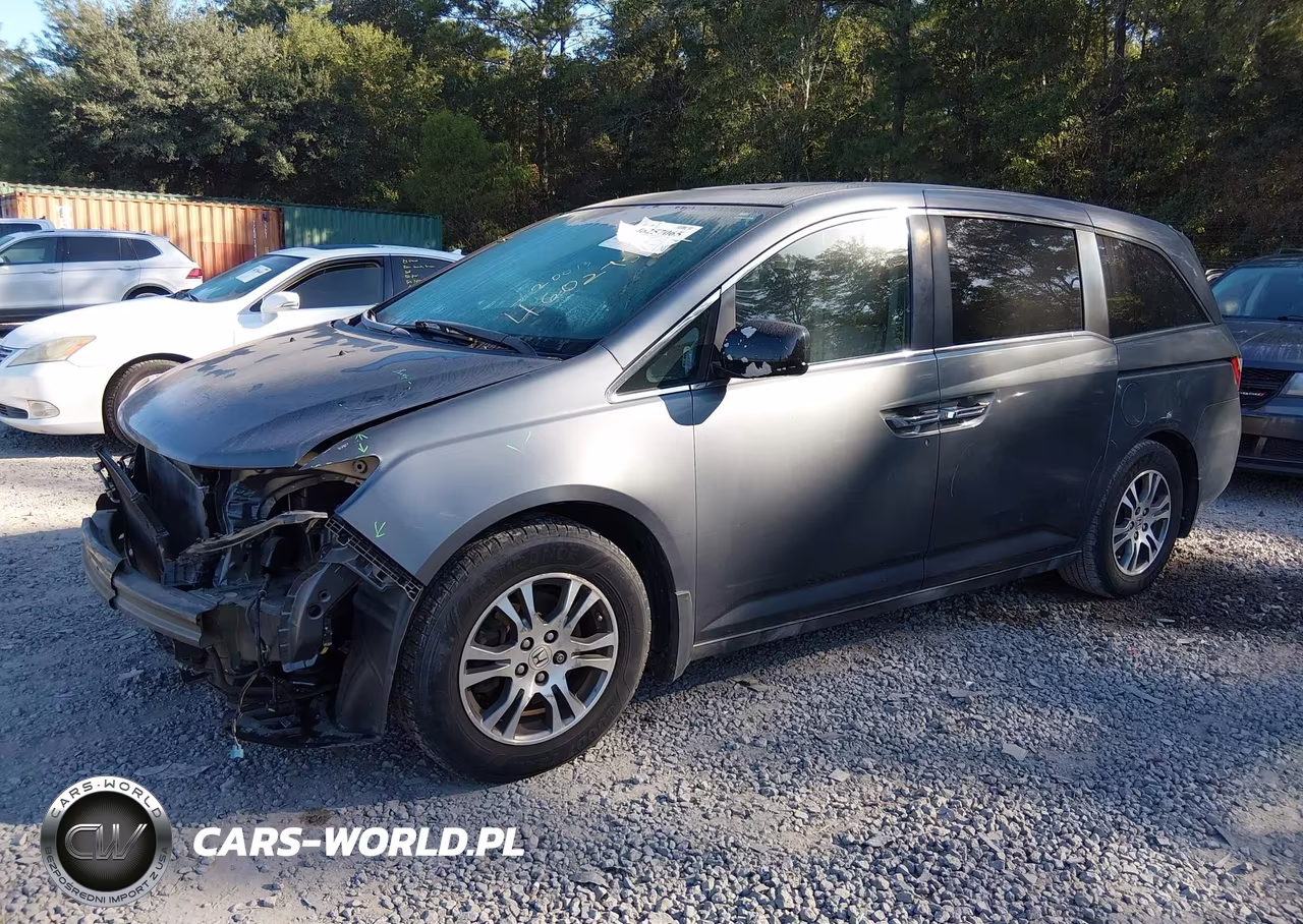2013 Honda Odyssey Ex-L VIN:5FNRL5H64DB046104 - 2