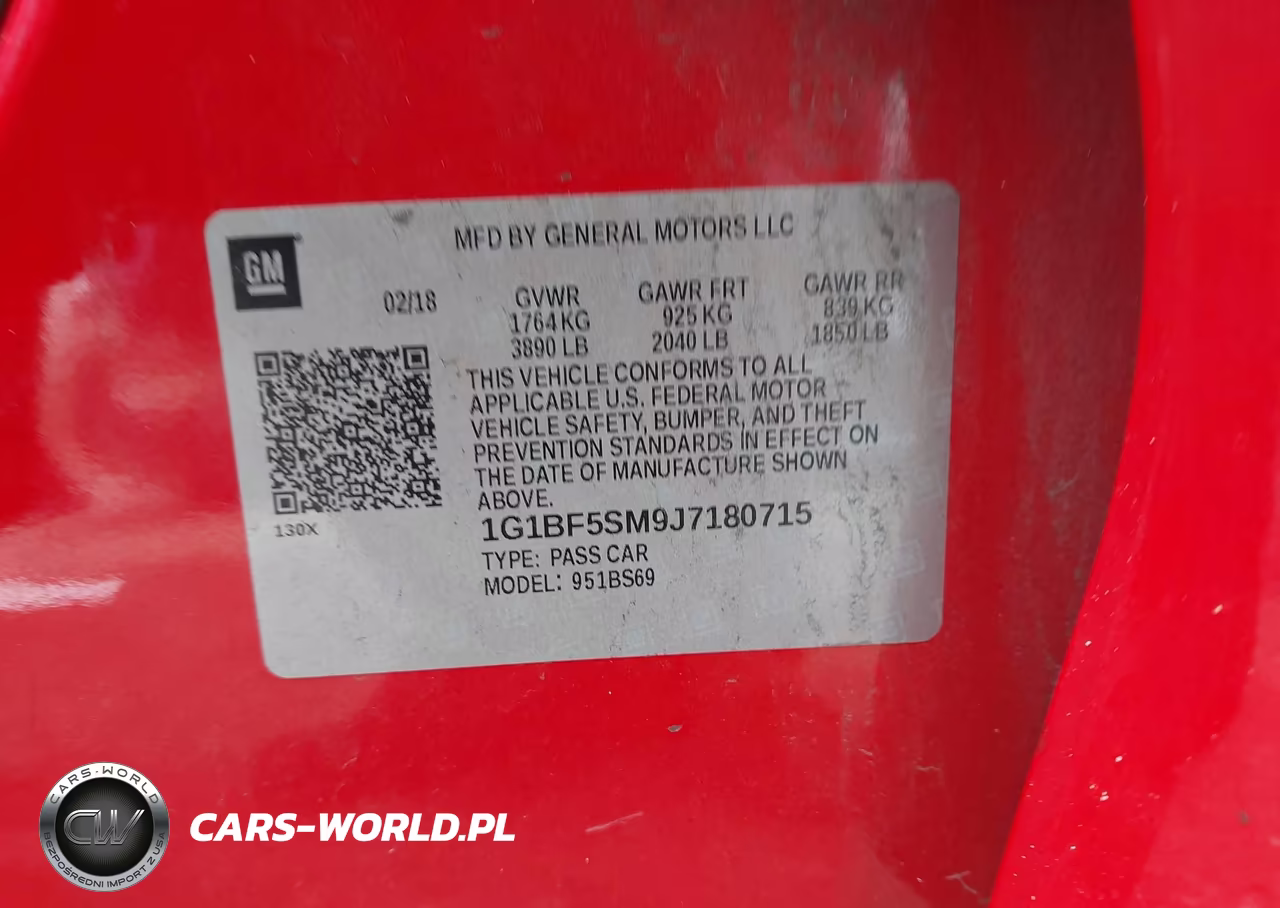 2018 Chevrolet Cruze Premier Auto VIN:1G1BF5SM9J7180715 - 7