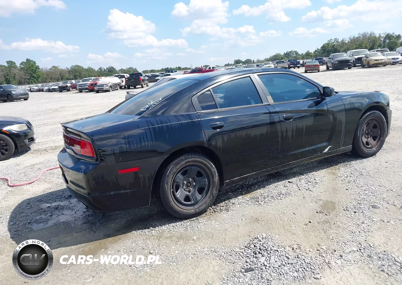 2014 Dodge Charger Police VIN:2C3CDXAG5EH193582 - 4