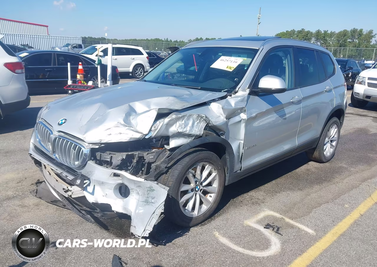 2017 BMW X3 Sdrive28I VIN:5UXWZ7C31H0X40519 - 2