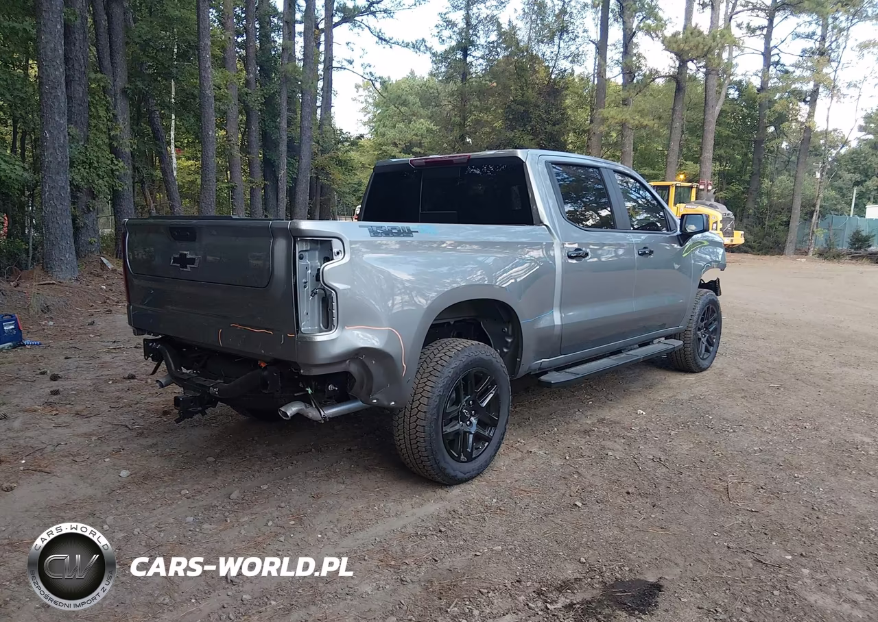 2026 Chevrolet Silverado 1500 4Wd Short Bed Lt Trail Boss VIN:3GCUKFEDXTG387571 - 4