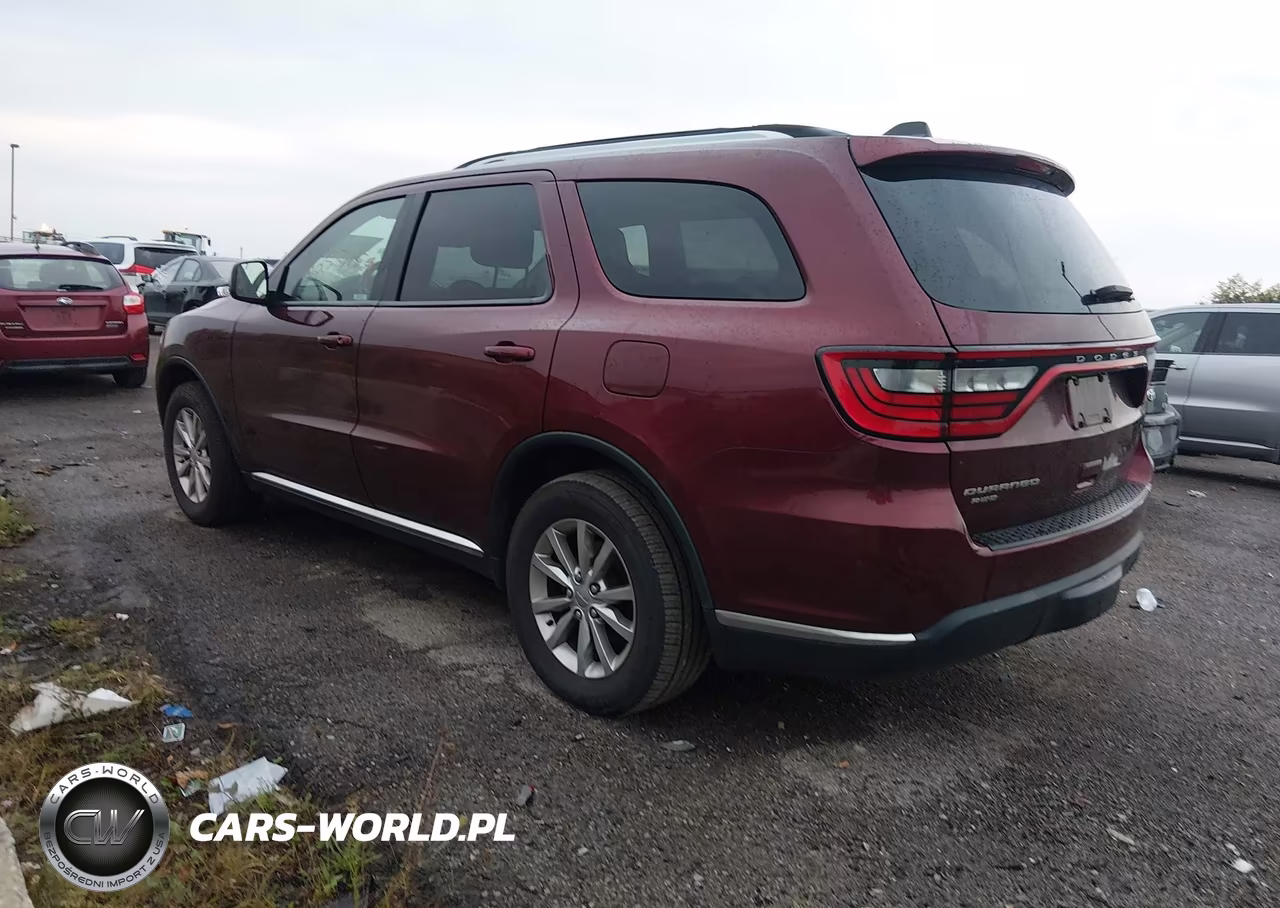 2016 Dodge Durango Sxt VIN:1C4RDJAG9GC459954 - 3