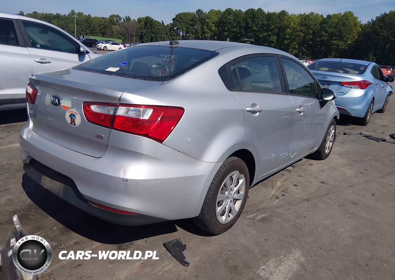 2017 Kia Rio Lx VIN:KNADM4A37H6118008 - 4
