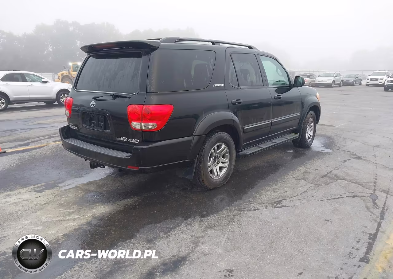 2005 Toyota Sequoia Limited V8 VIN:5TDBT48A55S250813 - 4