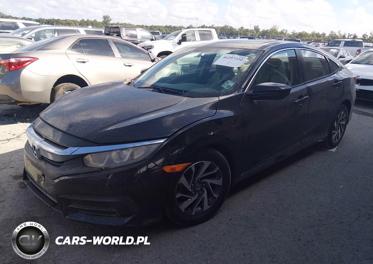 2016 Honda Civic Ex VIN:19XFC2F76GE088376 - 2