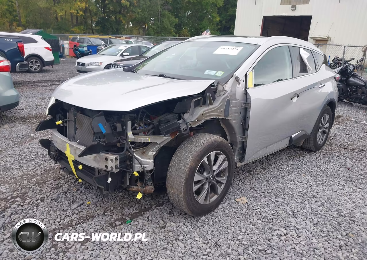 2015 Nissan Murano Sl VIN:5N1AZ2MH4FN287193 - 2
