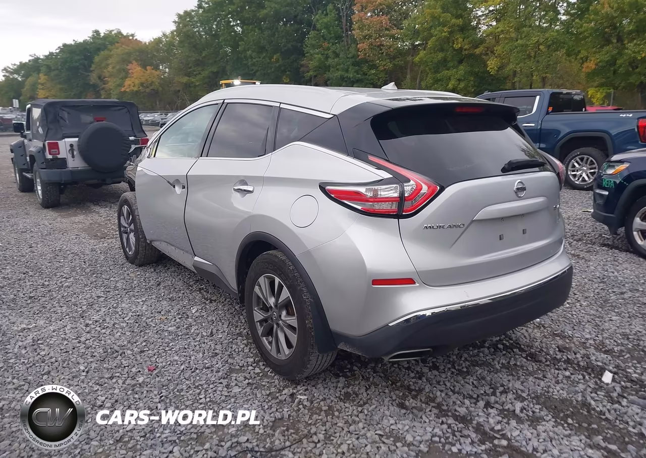 2015 Nissan Murano Sl VIN:5N1AZ2MH4FN287193 - 3