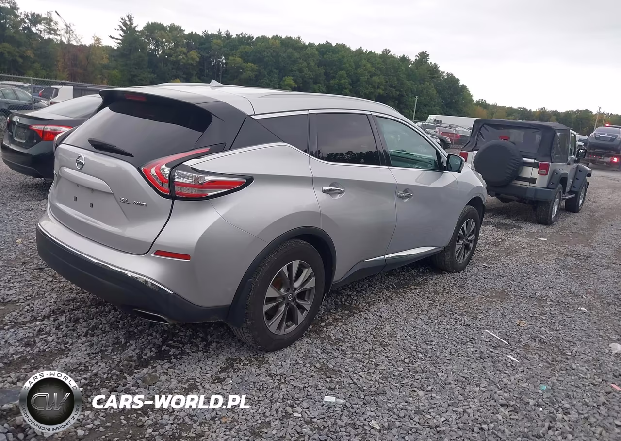 2015 Nissan Murano Sl VIN:5N1AZ2MH4FN287193 - 4