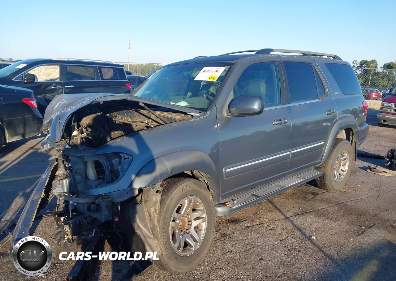 2005 Toyota Sequoia Sr5 V8 VIN:5TDZT34A55S244198 - 2