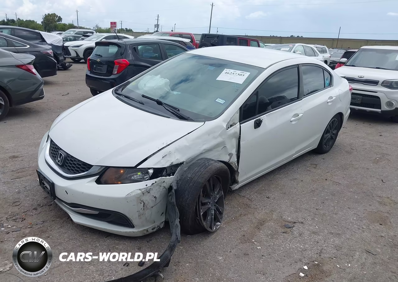 2014 Honda Civic Lx VIN:2HGFB2F55EH514708 - 2