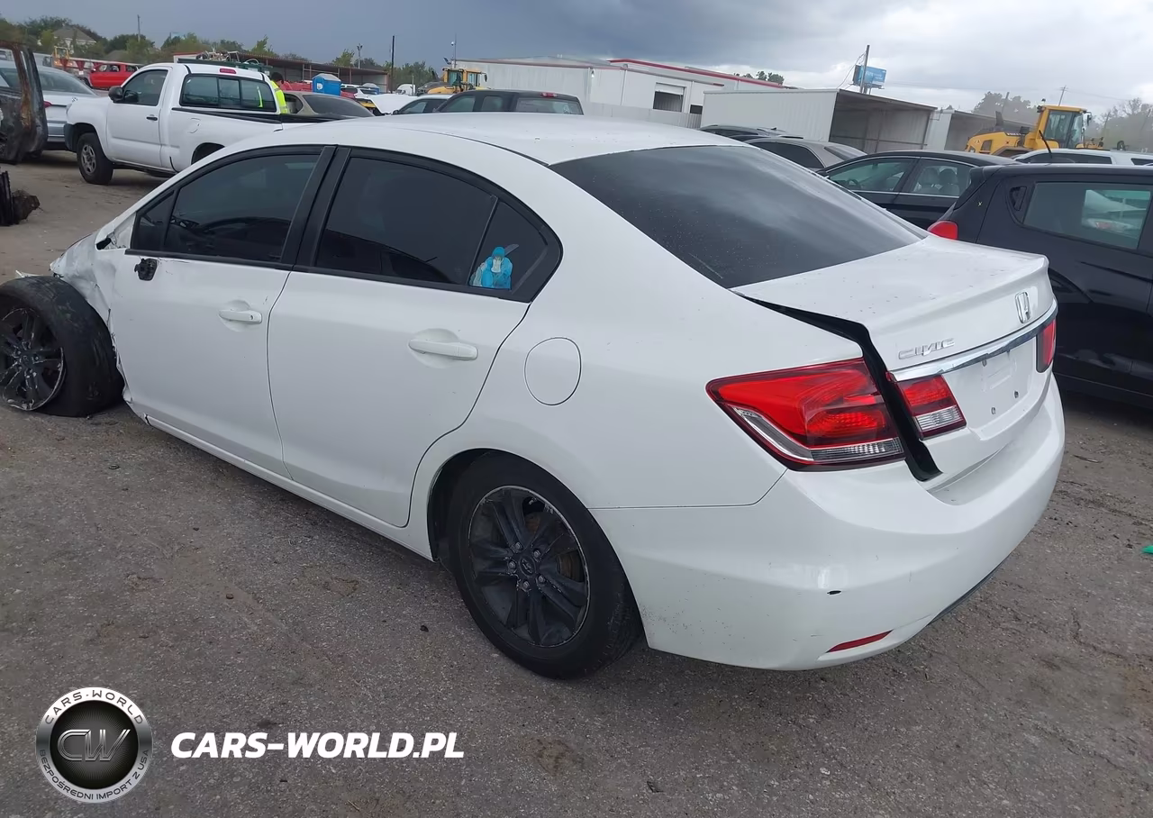2014 Honda Civic Lx VIN:2HGFB2F55EH514708 - 3