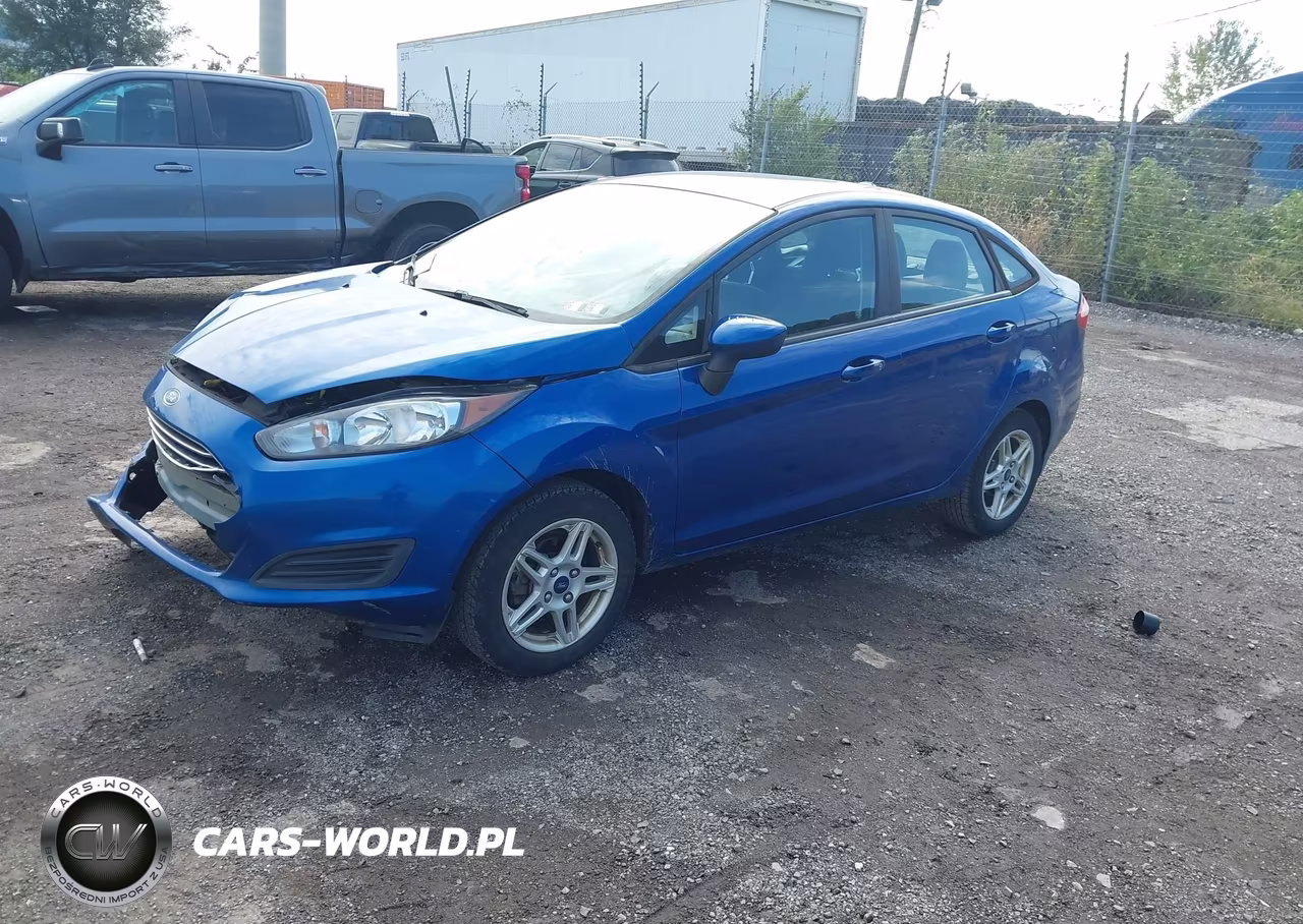 2019 Ford Fiesta Se VIN:3FADP4BJ3KM113117 - 2