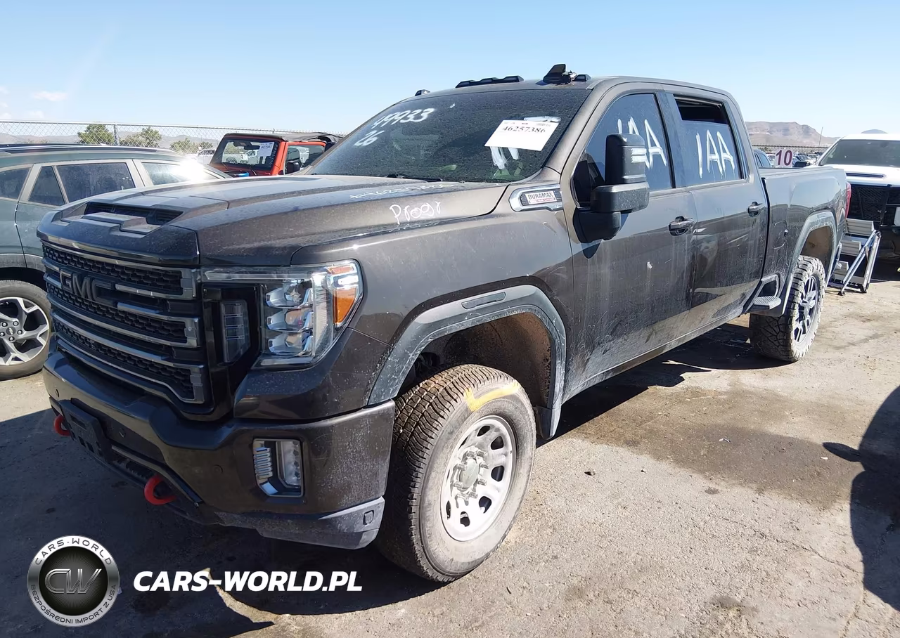 2021 GMC Sierra 2500Hd 4Wd Standard Bed At4 VIN:1GT49PEY1MF200466 - 2