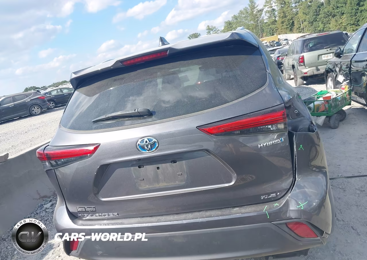 2020 Toyota Highlander Hybrid Xle VIN:5TDGARAH2LS502711 - 16