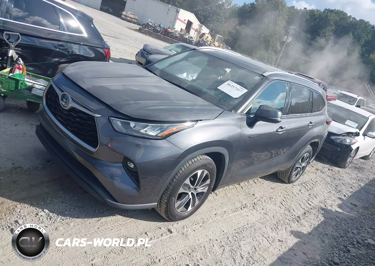 2020 Toyota Highlander Hybrid Xle VIN:5TDGARAH2LS502711 - 2
