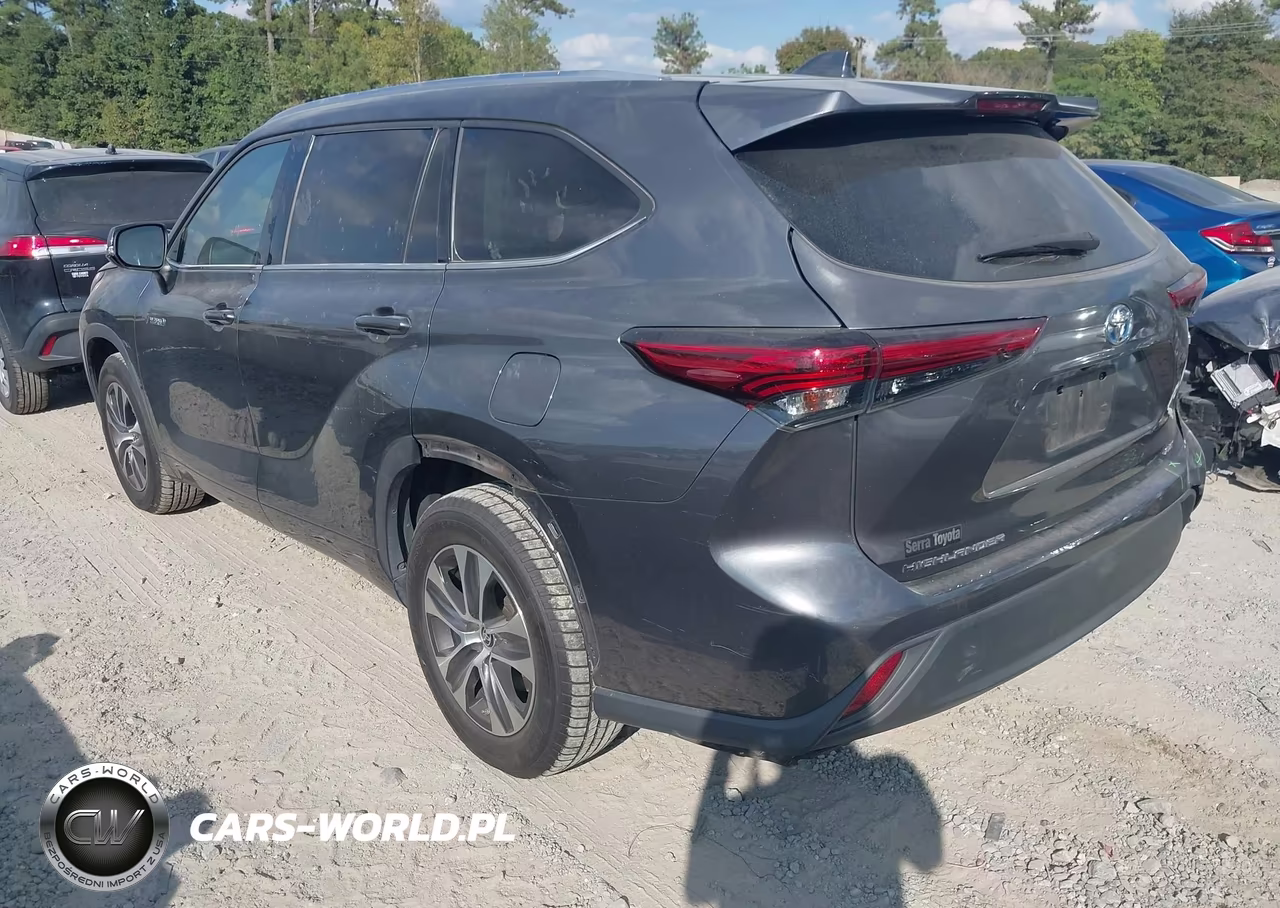 2020 Toyota Highlander Hybrid Xle VIN:5TDGARAH2LS502711 - 3