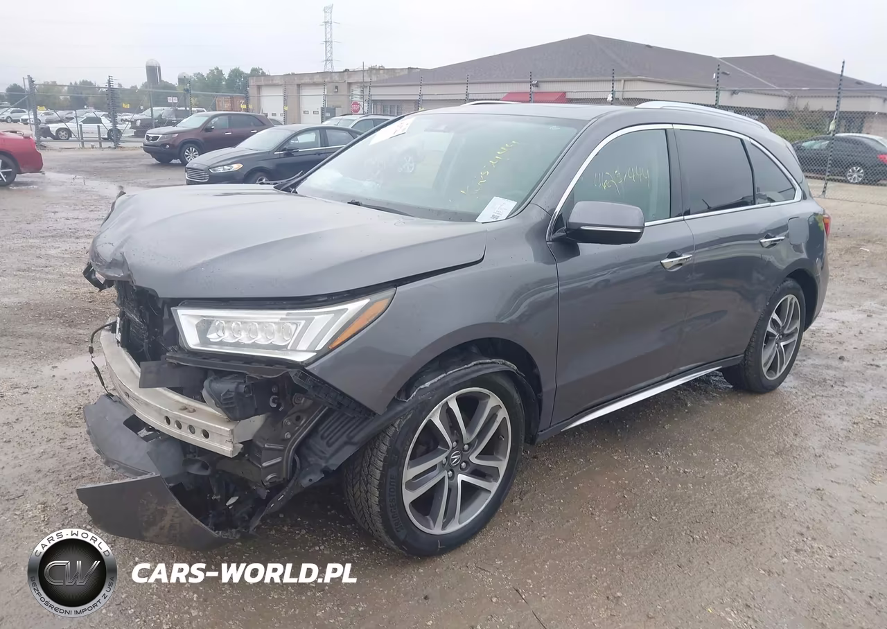 2017 Acura Mdx Advance Package VIN:5FRYD4H82HB031545 - 2