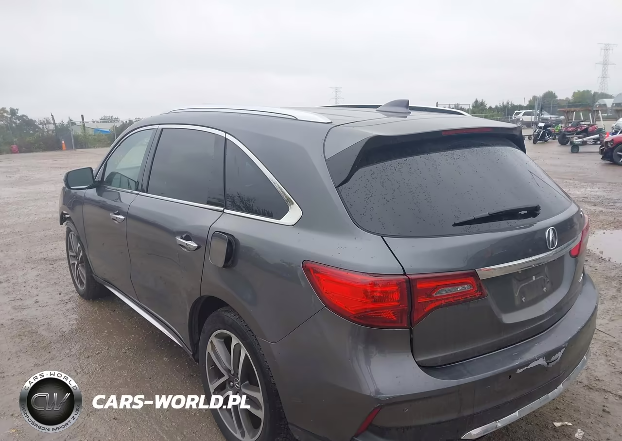 2017 Acura Mdx Advance Package VIN:5FRYD4H82HB031545 - 3