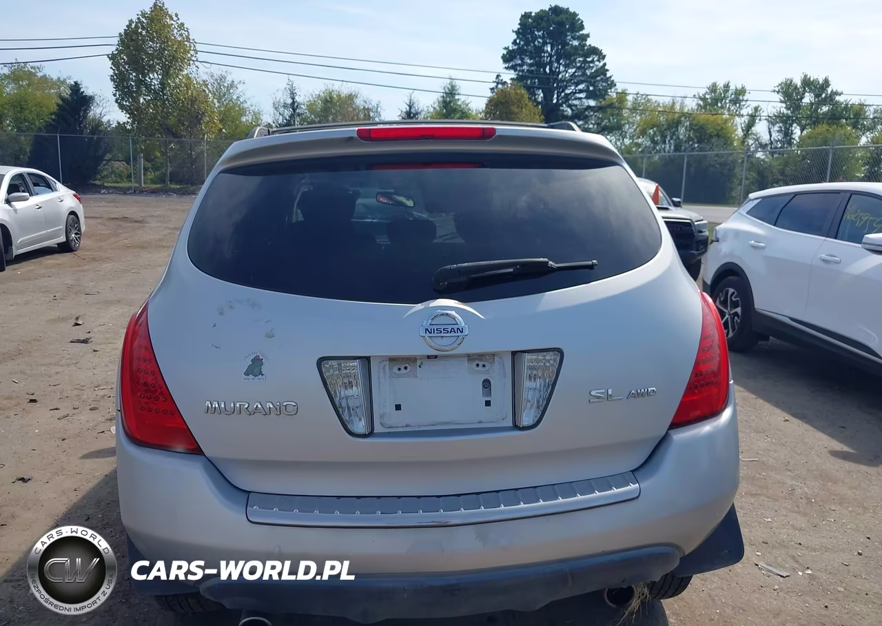 2007 Nissan Murano Sl VIN:JN8AZ08W07W661199 - 16