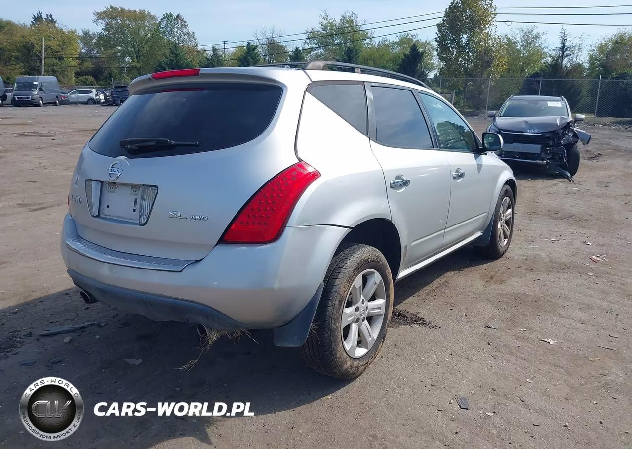 2007 Nissan Murano Sl VIN:JN8AZ08W07W661199 - 4