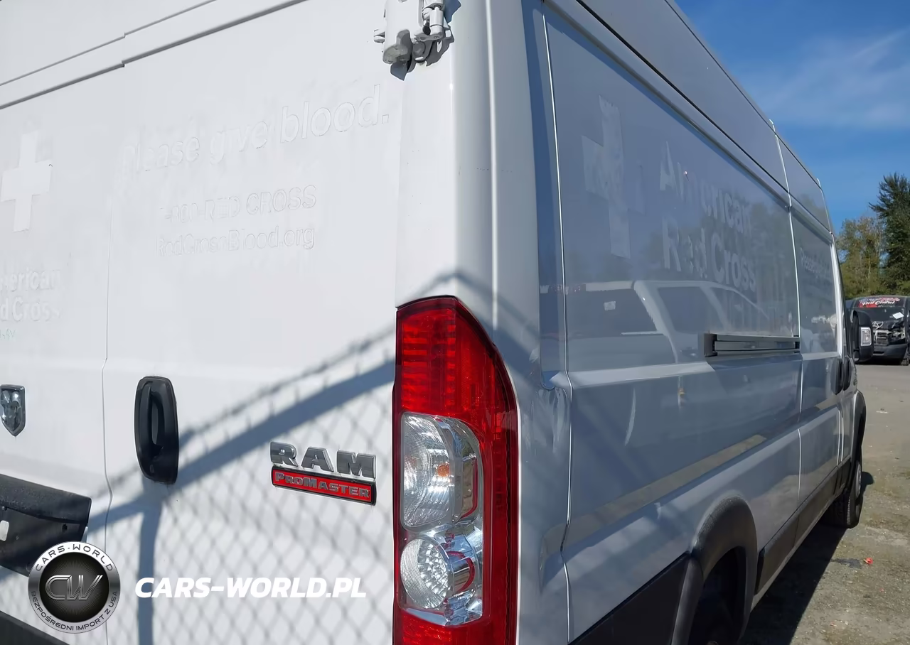 2021 Ram Promaster 3500 Cargo Van High Roof 159 Wb Ext VIN:3C6MRVJG8ME532584 - 4