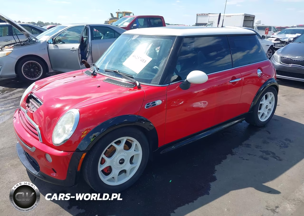 2004 Mini Cooper S VIN:WMWRE33474TD88695 - 2