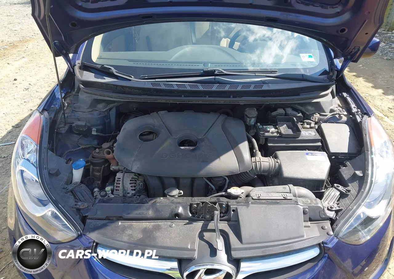 2013 Hyundai Elantra Gls VIN:5NPDH4AE9DH215266 - 10