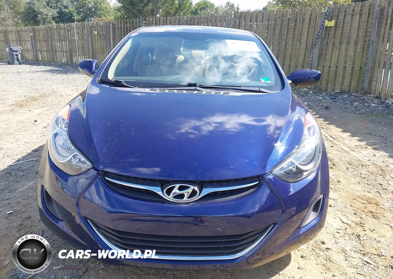 2013 Hyundai Elantra Gls VIN:5NPDH4AE9DH215266 - 6