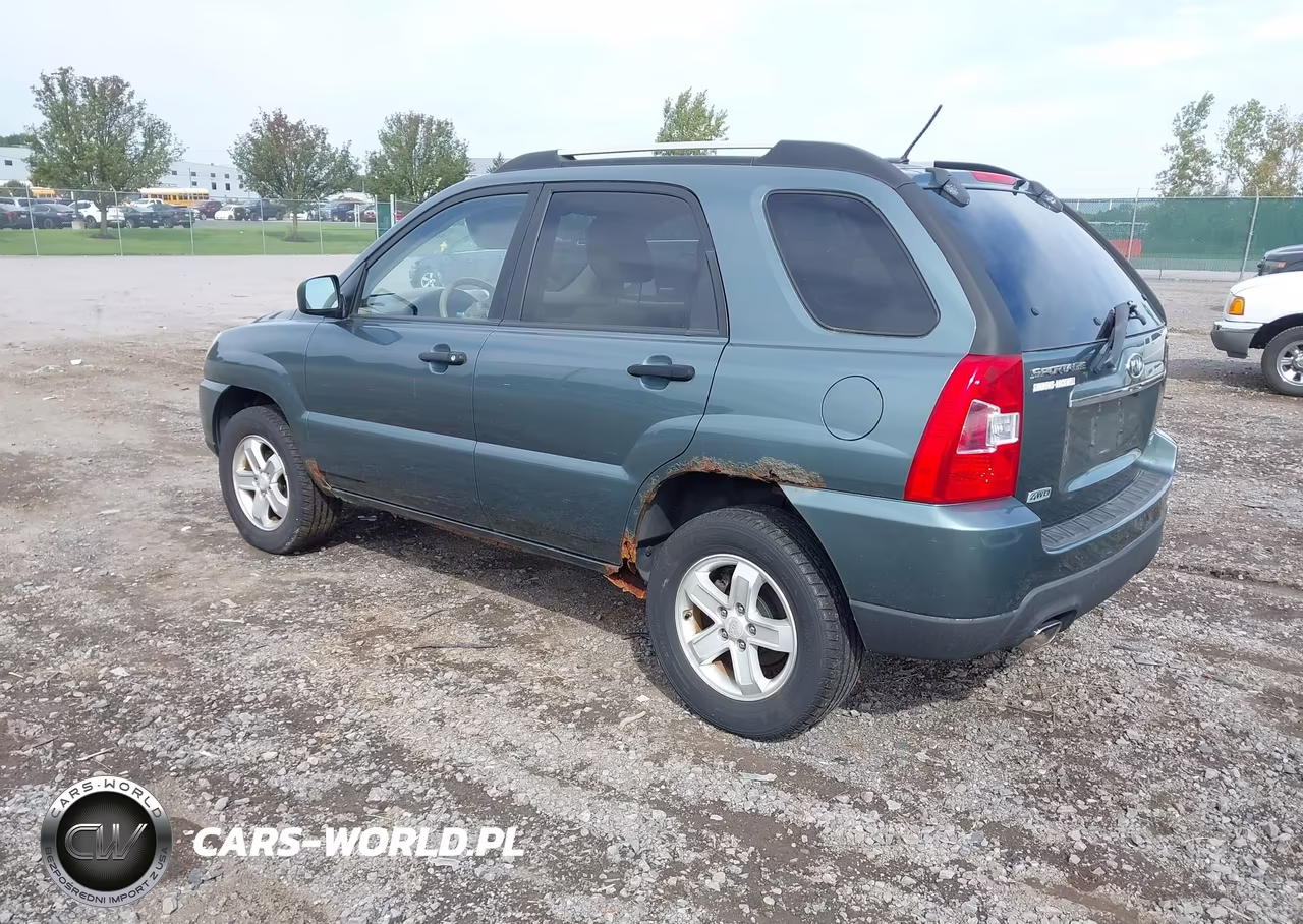2009 Kia Sportage Lx V6 VIN:KNDJE723X97592503 - 3